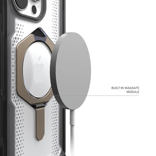 Custodia MagSafe per Apple iPhone 16 Pro, Urban Armor Gear, Plasma XTE, Grigio