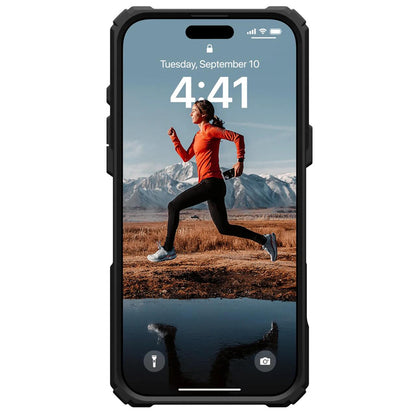 Custodia MagSafe per Apple iPhone 16 Pro, Urban Armor Gear, Plasma XTE, Nera