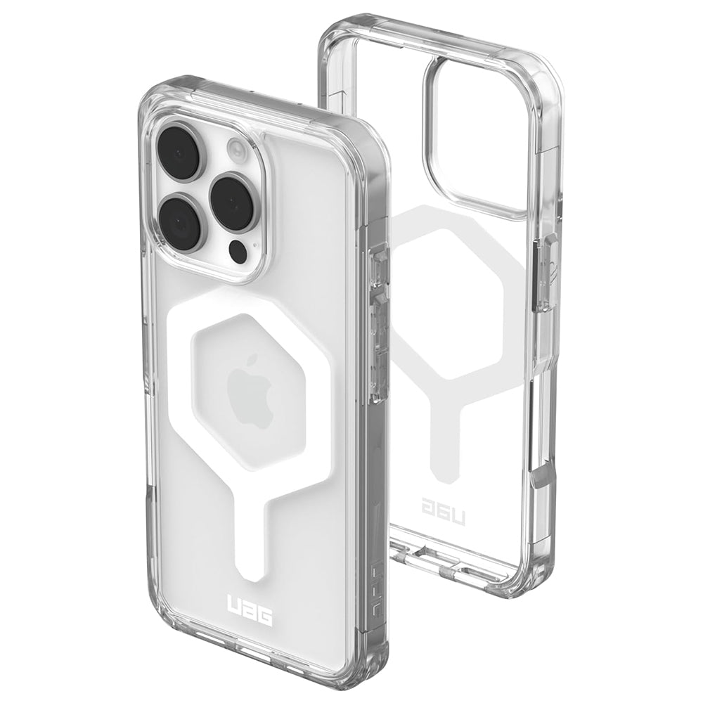 Custodia MagSafe per Apple iPhone 16 Pro, Urban Armor Gear, Plyo, Bianca