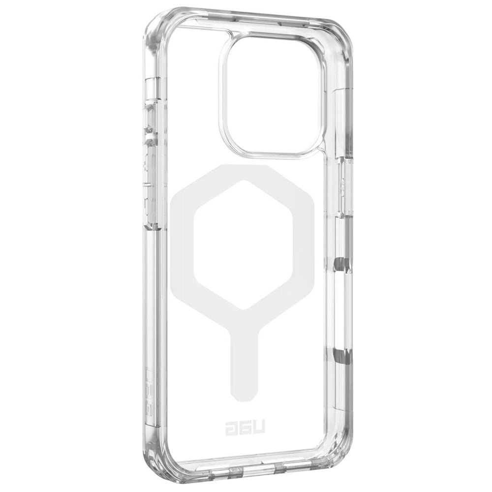 Custodia MagSafe per Apple iPhone 16 Pro, Urban Armor Gear, Plyo, Bianca