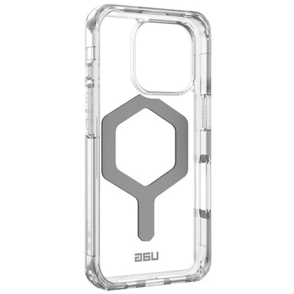 Custodia MagSafe per Apple iPhone 16 Pro, Urban Armor Gear, Plyo, Trasparente