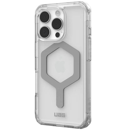Custodia MagSafe per Apple iPhone 16 Pro, Urban Armor Gear, Plyo, Trasparente