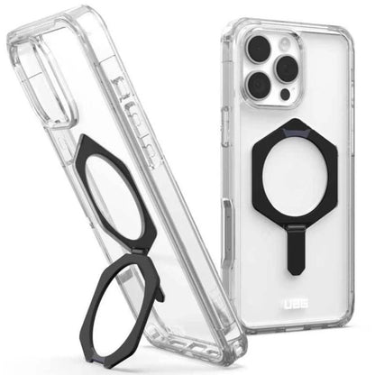 Custodia MagSafe per Apple iPhone 16 Pro, Urban Armor Gear, Plyo XTE, Nera Trasparente