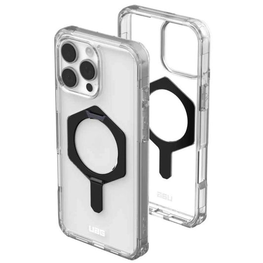 Custodia MagSafe per Apple iPhone 16 Pro, Urban Armor Gear, Plyo XTE, Nera Trasparente