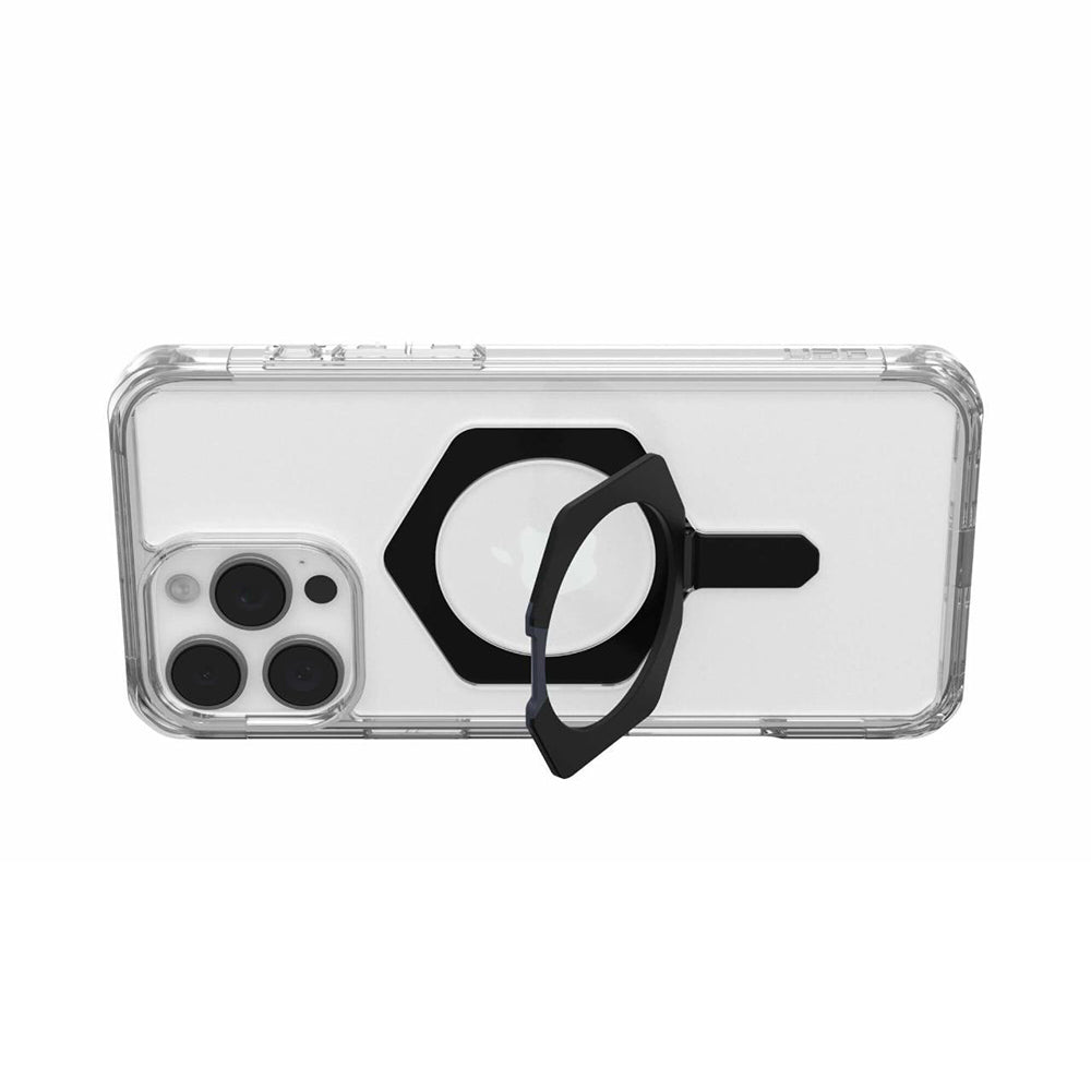 Custodia MagSafe per Apple iPhone 16 Pro, Urban Armor Gear, Plyo XTE, Nera Trasparente