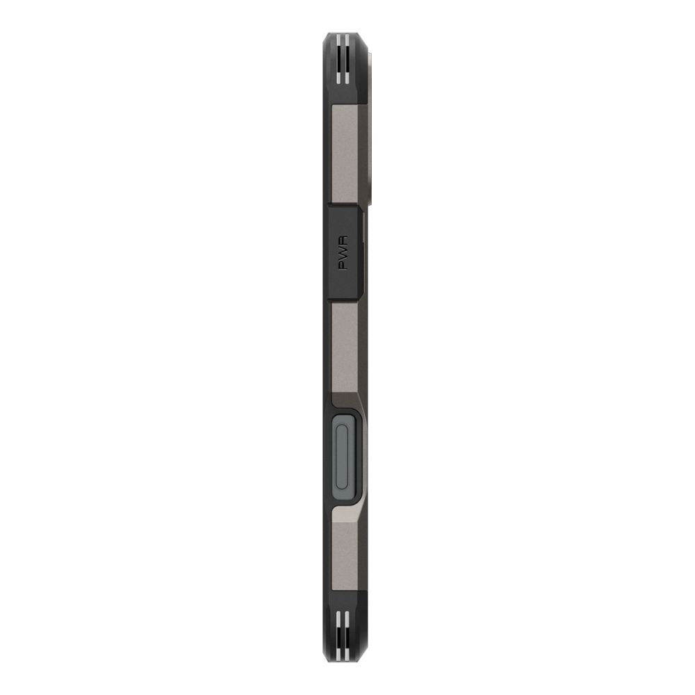 Custodia MagSafe per Apple iPhone 16, Spigen, Tough Armor, Grigio