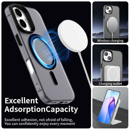Custodia MagSafe per Apple iPhone 16, Techsuit, CandyCase, Nera