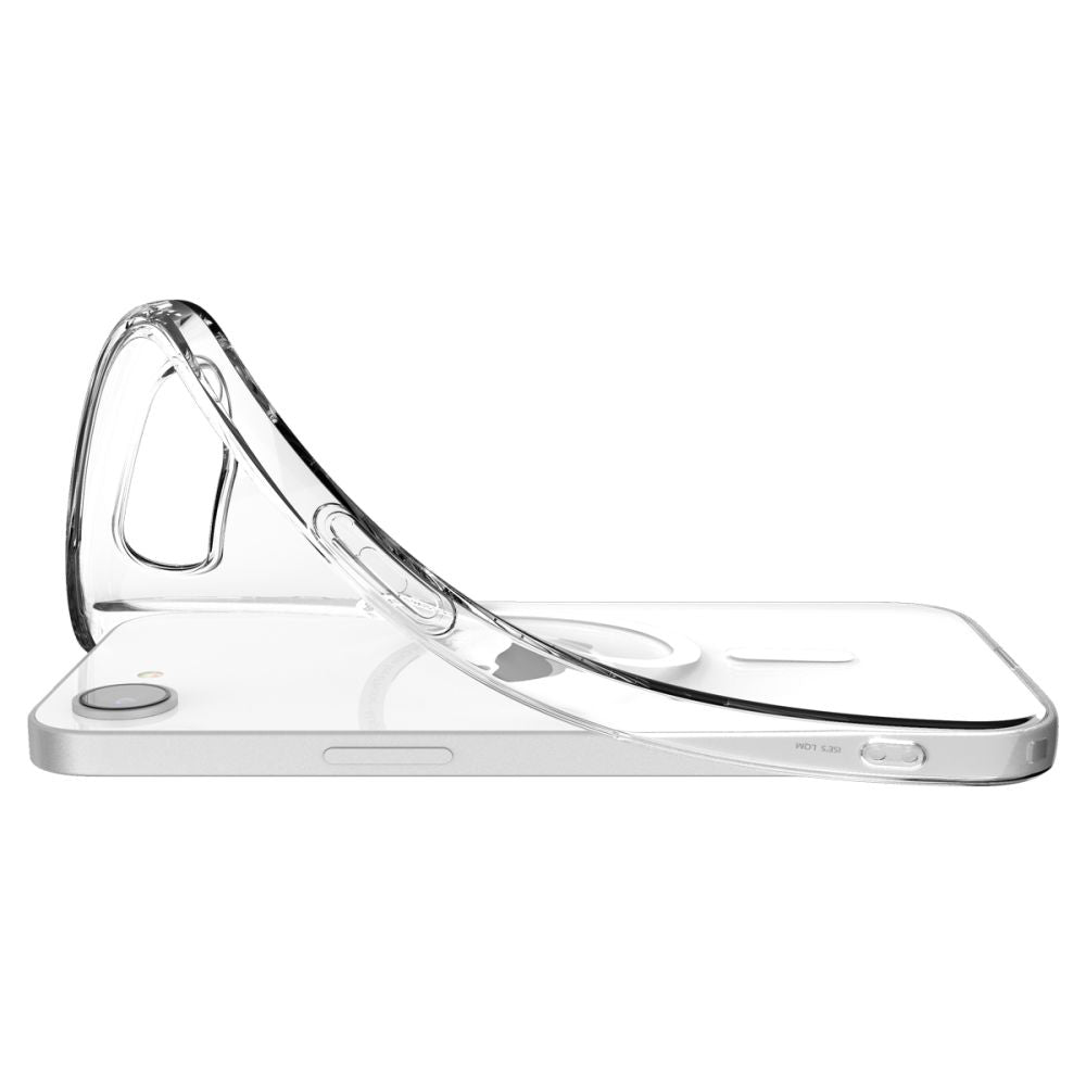 Custodia MagSafe per Apple iPhone 17e / 16e, Spigen, Liquid Crystal, Trasparente ACS09150
