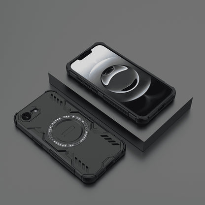 Custodia MagSafe per Apple iPhone 17e / 16e, Techsuit, ArmorMag, Nera