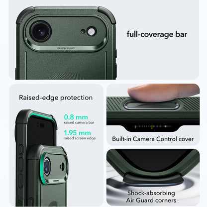 Custodia MagSafe per Apple iPhone 17 Air, ESR, Cyber, Verde