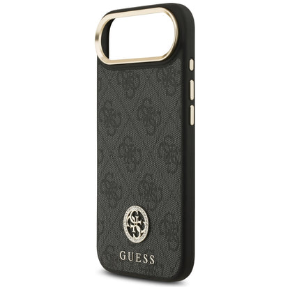 Custodia MagSafe per Apple iPhone 17 Air, Guess, 4G Strass Logo, Nera
