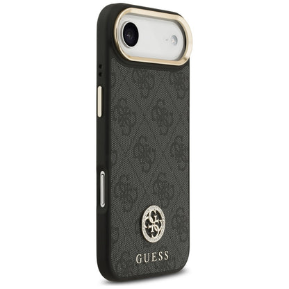 Custodia MagSafe per Apple iPhone 17 Air, Guess, 4G Strass Logo, Nera