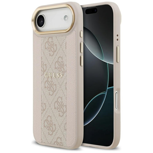 MagSafe Case for Apple iPhone 17 Air, Guess, 4G Stripe, Pink