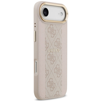 Custodia MagSafe per Apple iPhone 17 Air, Guess, 4G Stripe, Rosa