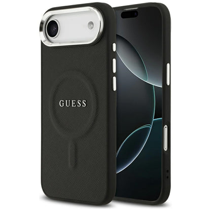 Custodia MagSafe per Apple iPhone 17 Air, Guess, Classic Logo, Nera