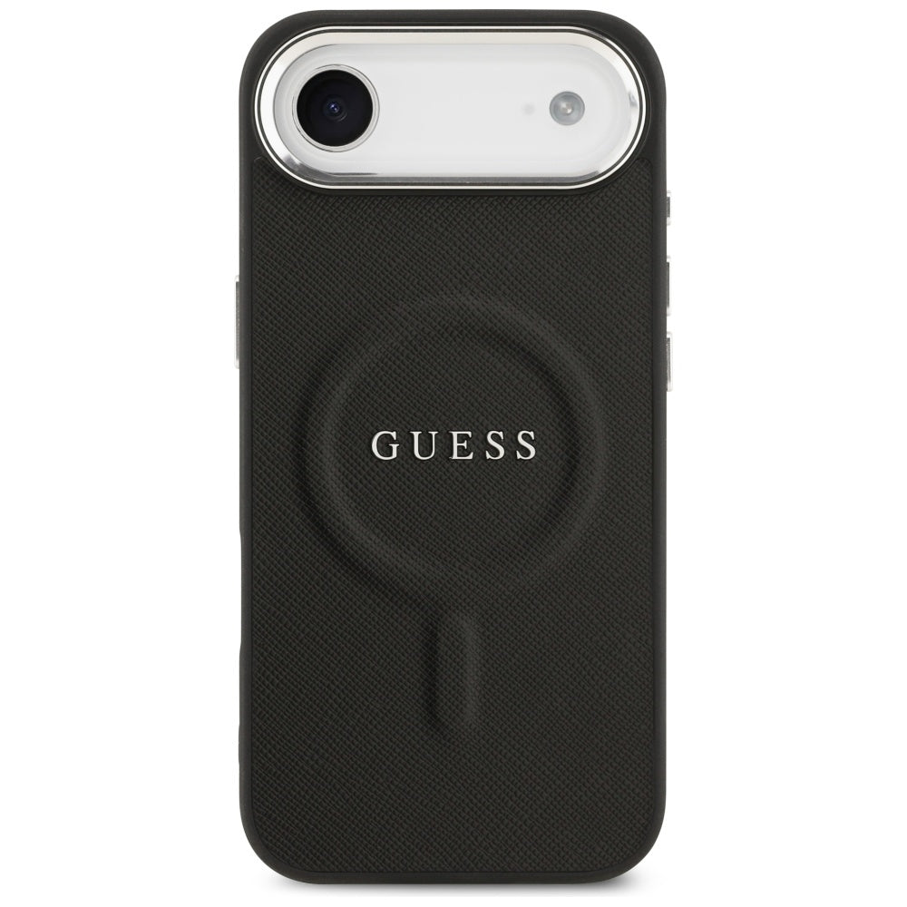 Custodia MagSafe per Apple iPhone 17 Air, Guess, Classic Logo, Nera