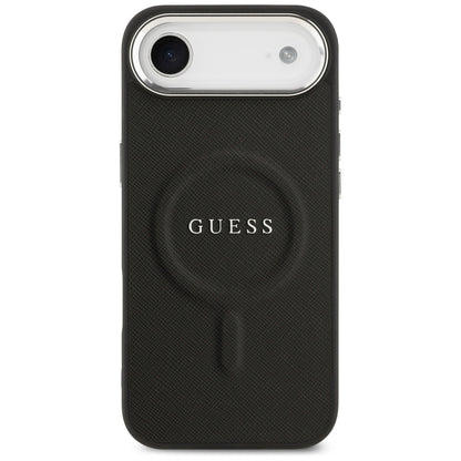 Custodia MagSafe per Apple iPhone 17 Air, Guess, Classic Logo, Nera