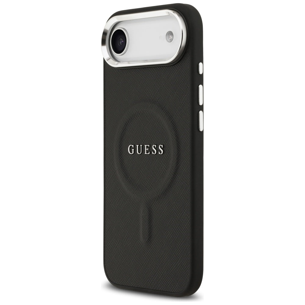 Custodia MagSafe per Apple iPhone 17 Air, Guess, Classic Logo, Nera