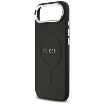 Custodia MagSafe per Apple iPhone 17 Air, Guess, Classic Logo, Nera