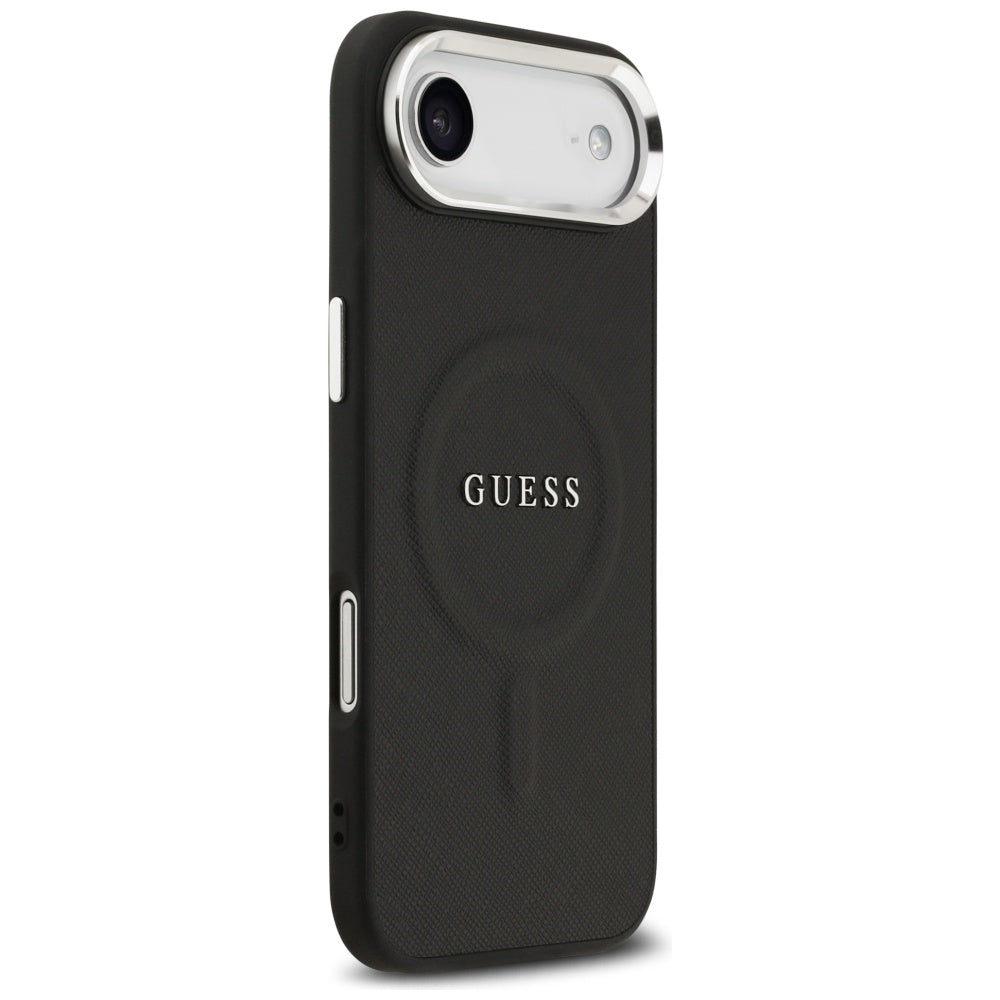 Custodia MagSafe per Apple iPhone 17 Air, Guess, Classic Logo, Nera