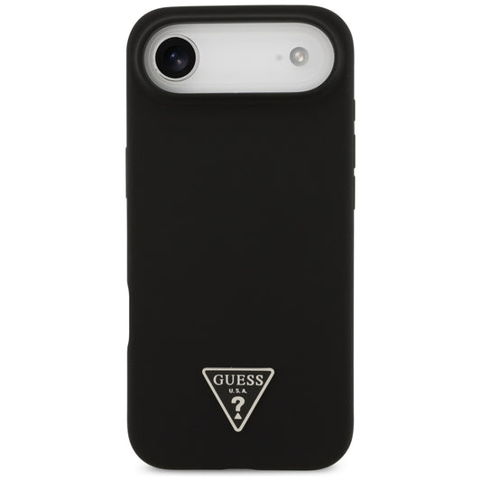 Custodia MagSafe per Apple iPhone 17 Air, Guess, Logo Triangolo, Nera