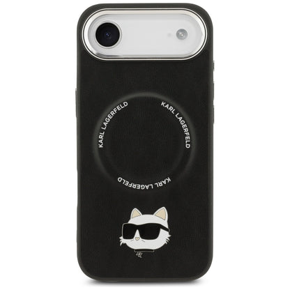 Custodia MagSafe per Apple iPhone 17 Air, Karl Lagerfeld, Choupette Pin, Nera