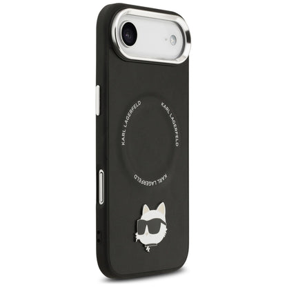 Custodia MagSafe per Apple iPhone 17 Air, Karl Lagerfeld, Choupette Pin, Nera