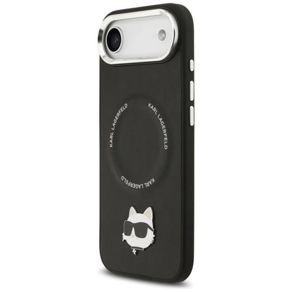 Custodia MagSafe per Apple iPhone 17 Air, Karl Lagerfeld, Choupette Pin, Nera