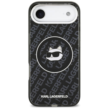 Custodia MagSafe per Apple iPhone 17 Air, Karl Lagerfeld, IML Choupette's Head, Nera