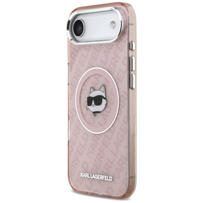 Custodia MagSafe per Apple iPhone 17 Air, Karl Lagerfeld, IML Choupette's Head, Rosa