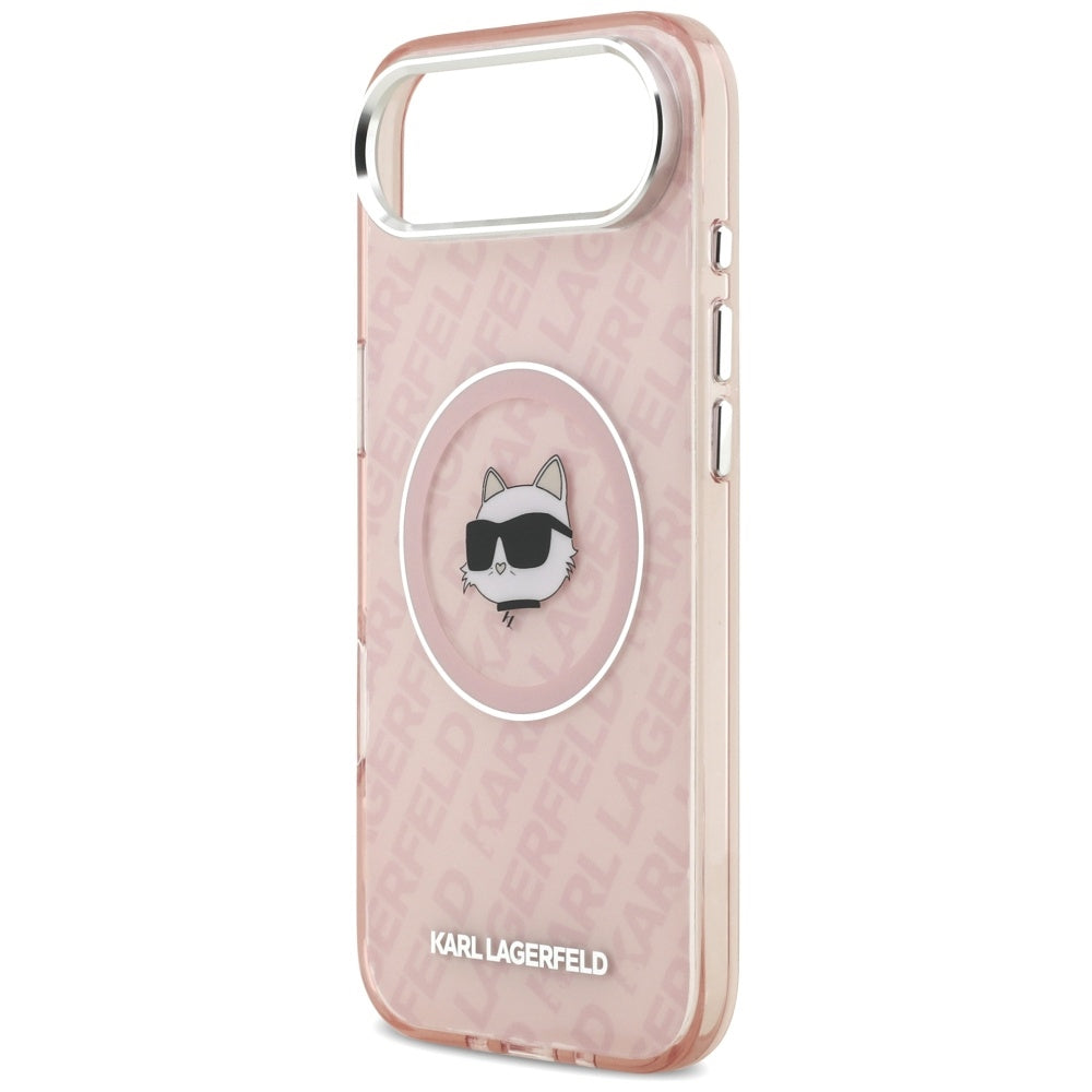 Custodia MagSafe per Apple iPhone 17 Air, Karl Lagerfeld, IML Choupette's Head, Rosa