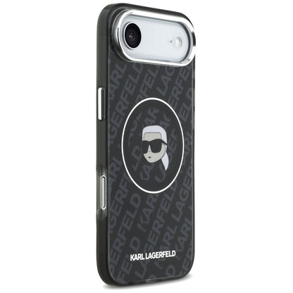 Custodia MagSafe per Apple iPhone 17 Air, Karl Lagerfeld, IML Karl`s Head, Nera