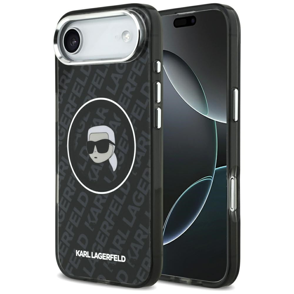 Custodia MagSafe per Apple iPhone 17 Air, Karl Lagerfeld, IML Karl`s Head, Nera