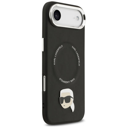 Custodia MagSafe per Apple iPhone 17 Air, Karl Lagerfeld, Karl Pin, Nera