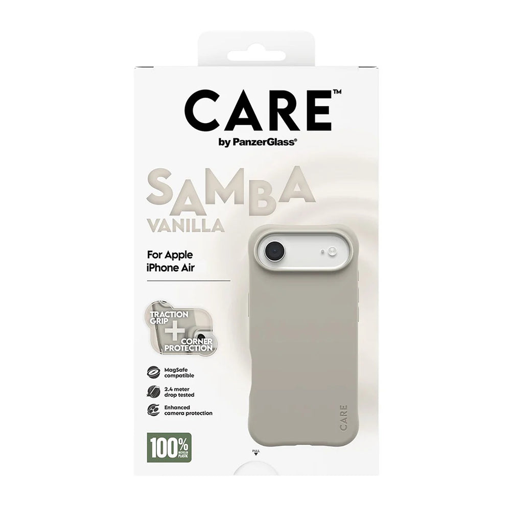 MagSafe Case for Apple iPhone 17 Air, PanzerGlass, Fashionable Care, Beige