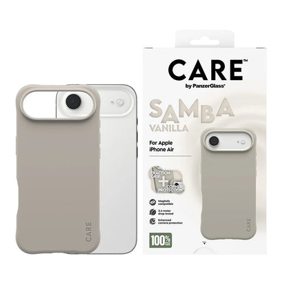 MagSafe Case for Apple iPhone 17 Air, PanzerGlass, Fashionable Care, Beige