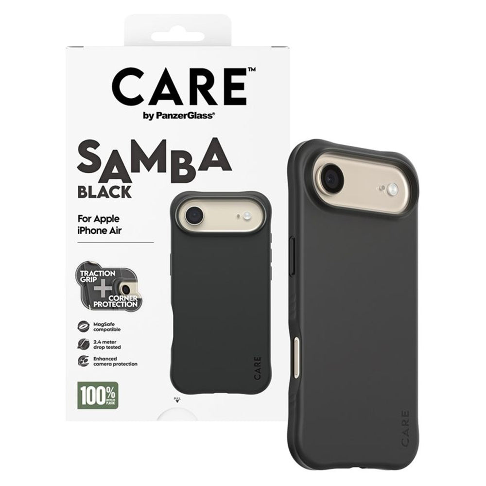 Custodia MagSafe per Apple iPhone 17 Air, PanzerGlass, Fashionable Care, Nera