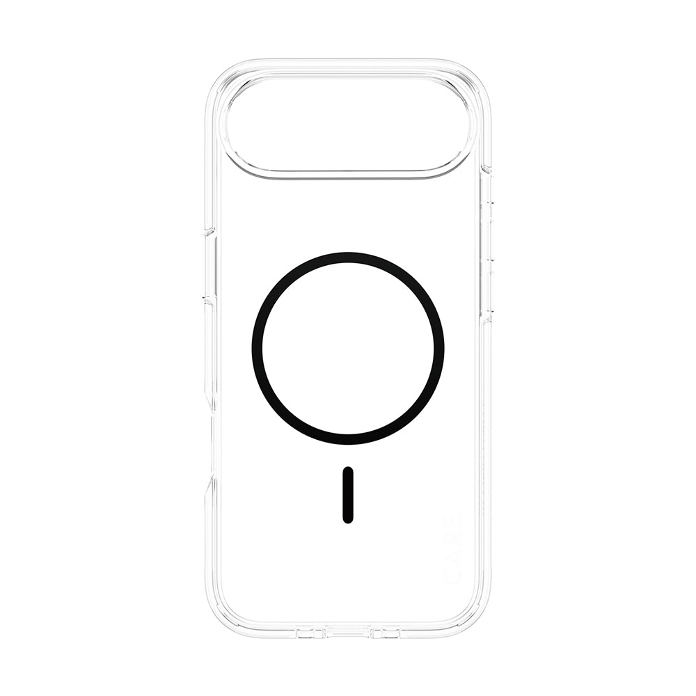 Custodia MagSafe per Apple iPhone 17 Air, PanzerGlass, Care Urban Explorer, Trasparente Nera