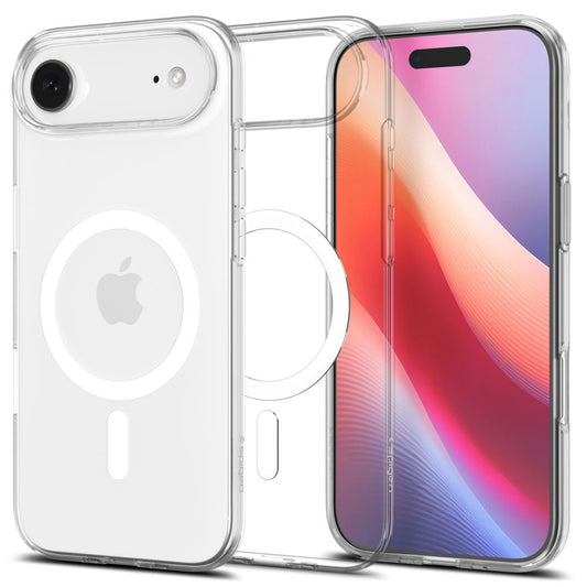 Custodia MagSafe per Apple iPhone 17 Air, Spigen, Liquid Crystal, Bianca