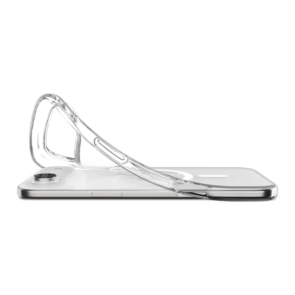 Custodia MagSafe per Apple iPhone 17 Air, Spigen, Liquid Crystal, Bianca