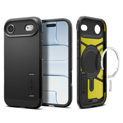 Custodia MagSafe per Apple iPhone 17 Air, Spigen, Tough Armor T, Nera
