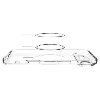 Custodia MagSafe per Apple iPhone 17 Air, Spigen, Ultra Hybrid, Bianco Satinato