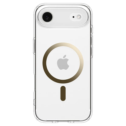 Custodia MagSafe per Apple iPhone 17 Air, Spigen, Ultra Hybrid, Oro Trasparente