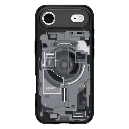 Custodia MagSafe per Apple iPhone 17 Air, Spigen, Ultra Hybrid Zero One, Nera