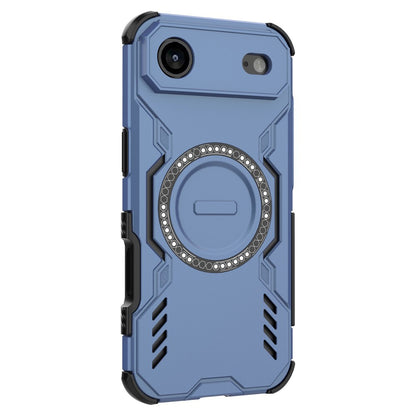 Custodia MagSafe per Apple iPhone 17 Air, Techsuit, ArmorMag, Blu