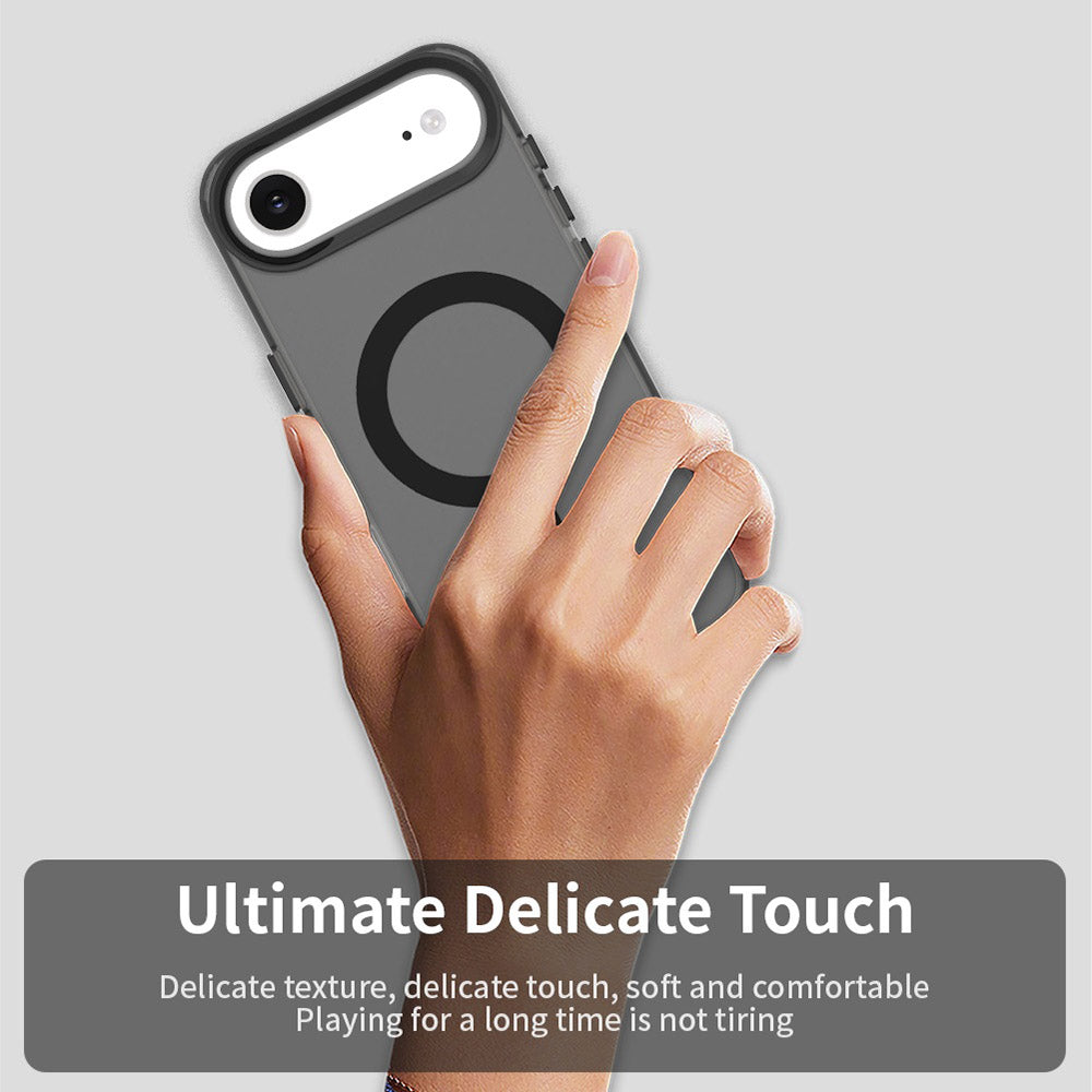 Custodia MagSafe per Apple iPhone 17 Air, Techsuit, CandyCase, Nera