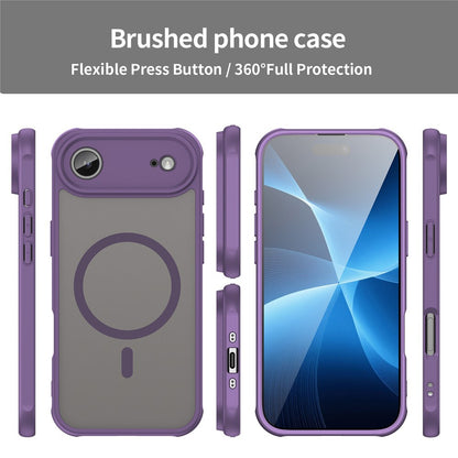 Custodia MagSafe per Apple iPhone 17 Air, Techsuit, HaloFrost II, Viola