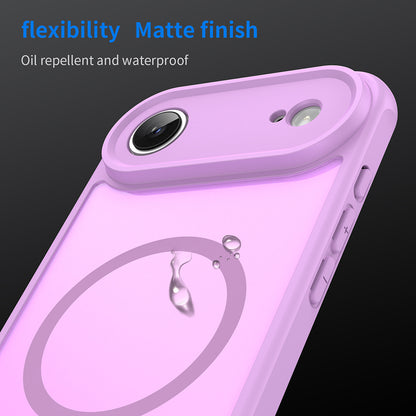 Custodia MagSafe per Apple iPhone 17 Air, Techsuit, HaloFrost II, Rosa