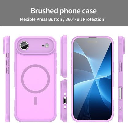Custodia MagSafe per Apple iPhone 17 Air, Techsuit, HaloFrost II, Rosa