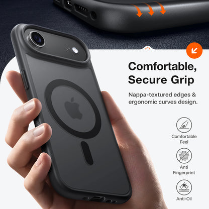 Custodia MagSafe per Apple iPhone 17 Air, Torras, Guardian, Nera